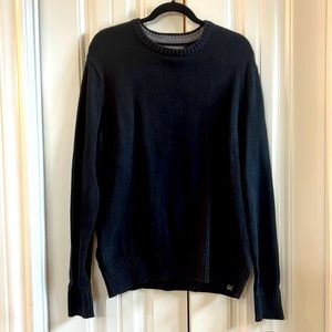 Classic black sweater, Eddie Bauer size large